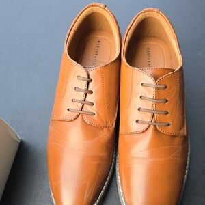 Elegant Brown Leather Oxfords for Men